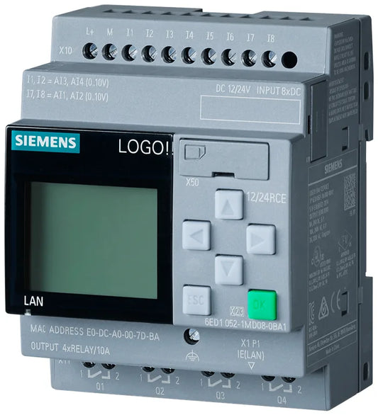 Siemens PLC, Part Number : 6ED1052-1FB08-0BA2