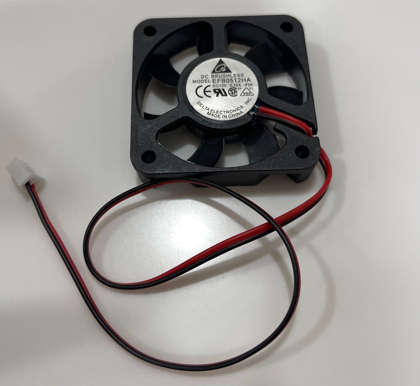 Cooling fan, Part Number : EFB0512HA, 12 V,Delta