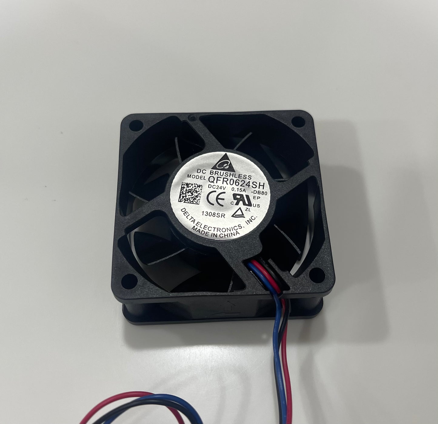 Cooling fan, Part Number : QFR0624SH, 24 V,Delta